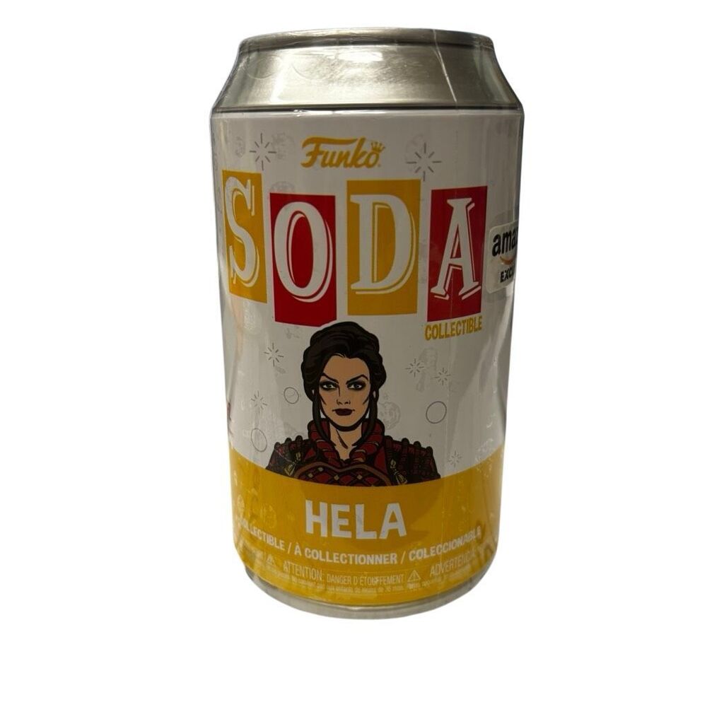 Funko Soda Hela Marvel What If...? Amazon Exclusive Open Box Common Figure